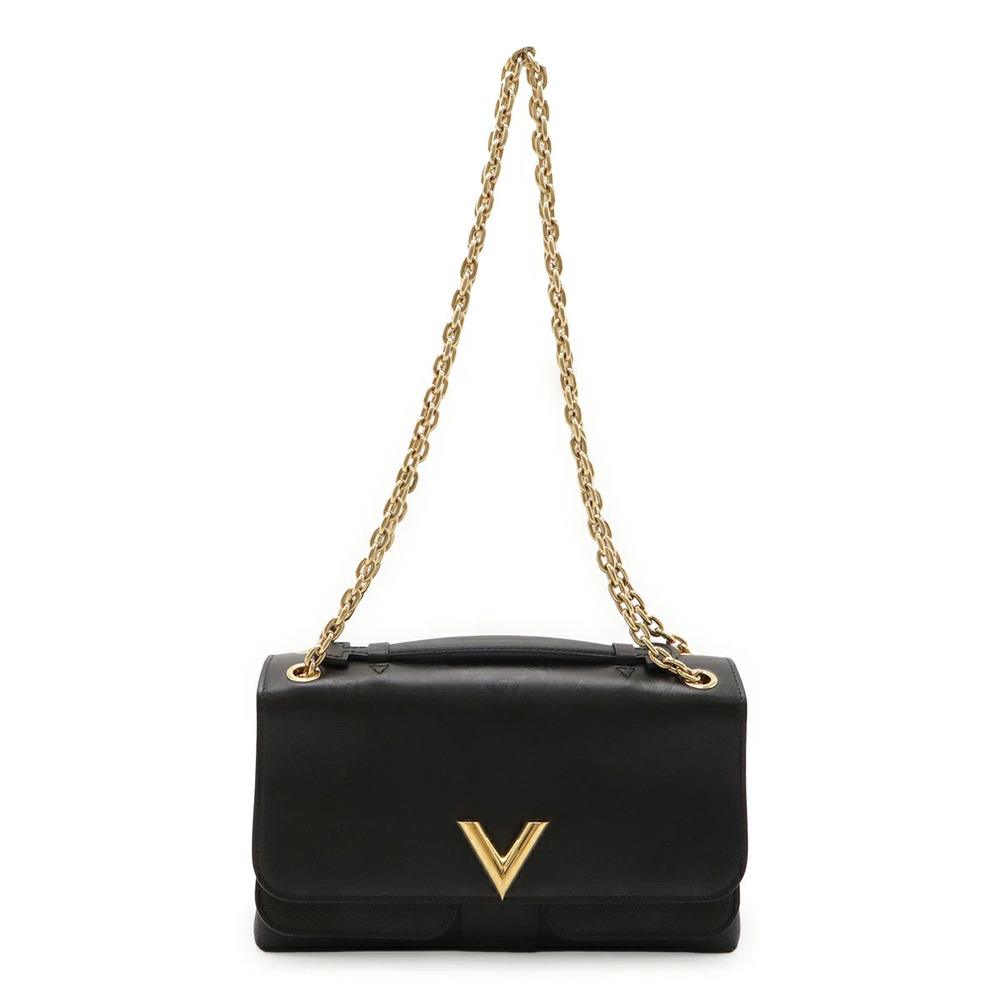 LOUIS VUITTON Very Chain Bag 2way Crossbody Noir Black